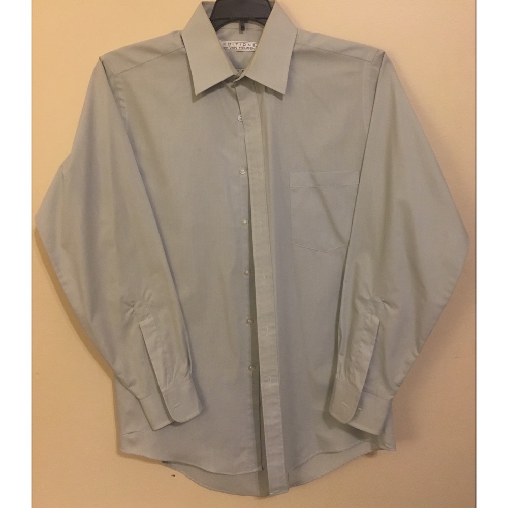 Van Huesen Men’s Long Sleeve Dress Shirt